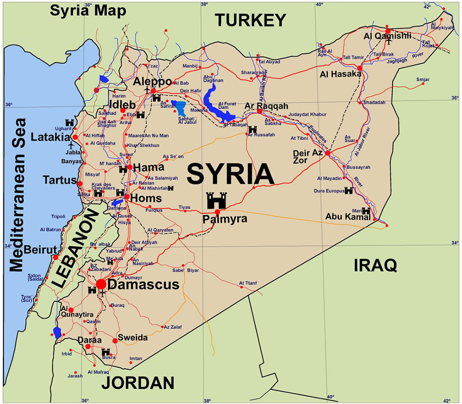 Al Hasakah map